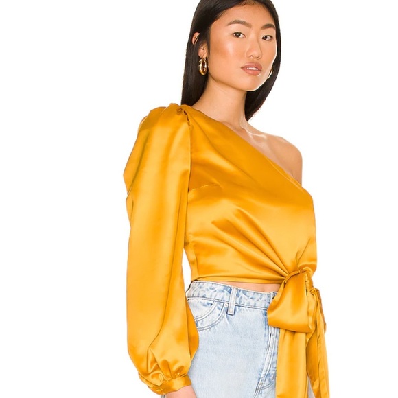 Lovers & Friends one shoulder Kendall blouse - Picture 3 of 7
